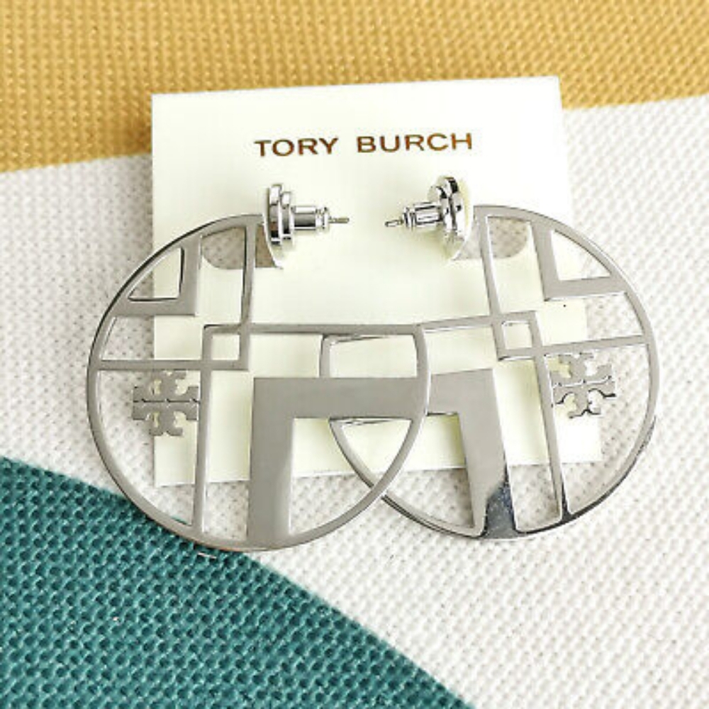 Nwot Tory Burch silver earrings
